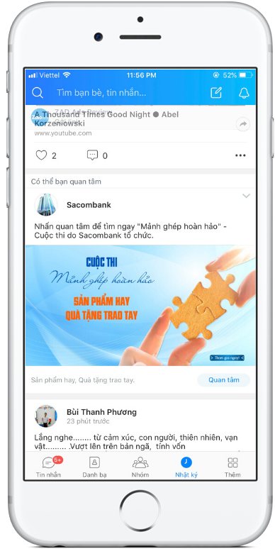 Quảng cáo zalo official account