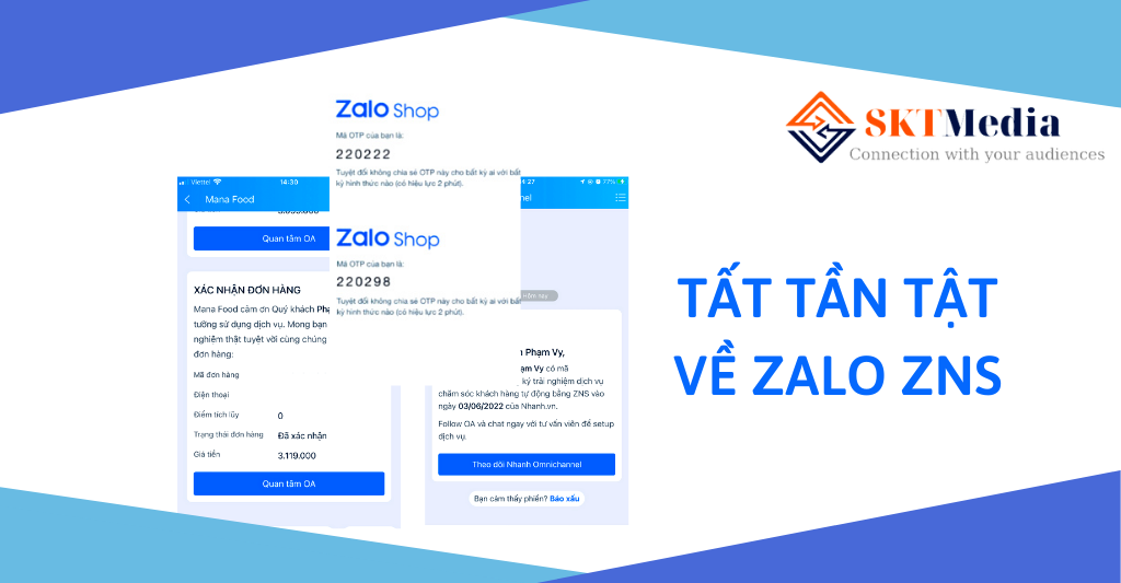 Zalo ZNS là gì? Loại hình ZNS và chức năng 1 Zalo ZNS