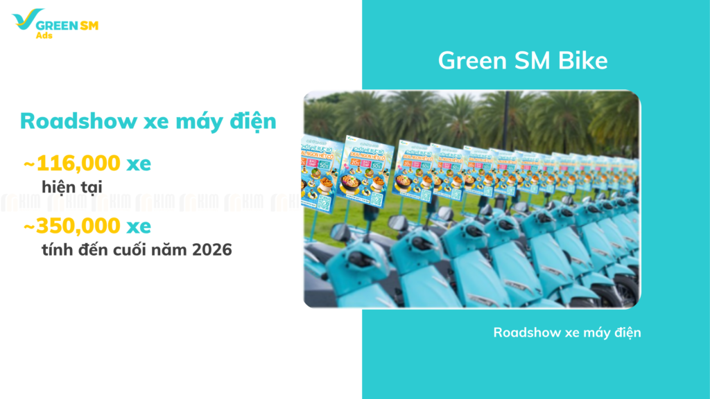 hình thức quảng cáo trên hệ sinh thái Green SM